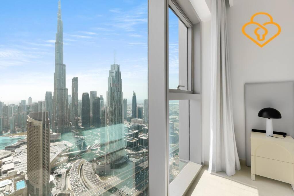 Downtown Views 3 Bedroom W Nanny Full Burj Khalifa View Connected To Dubai Mall Экстерьер фото