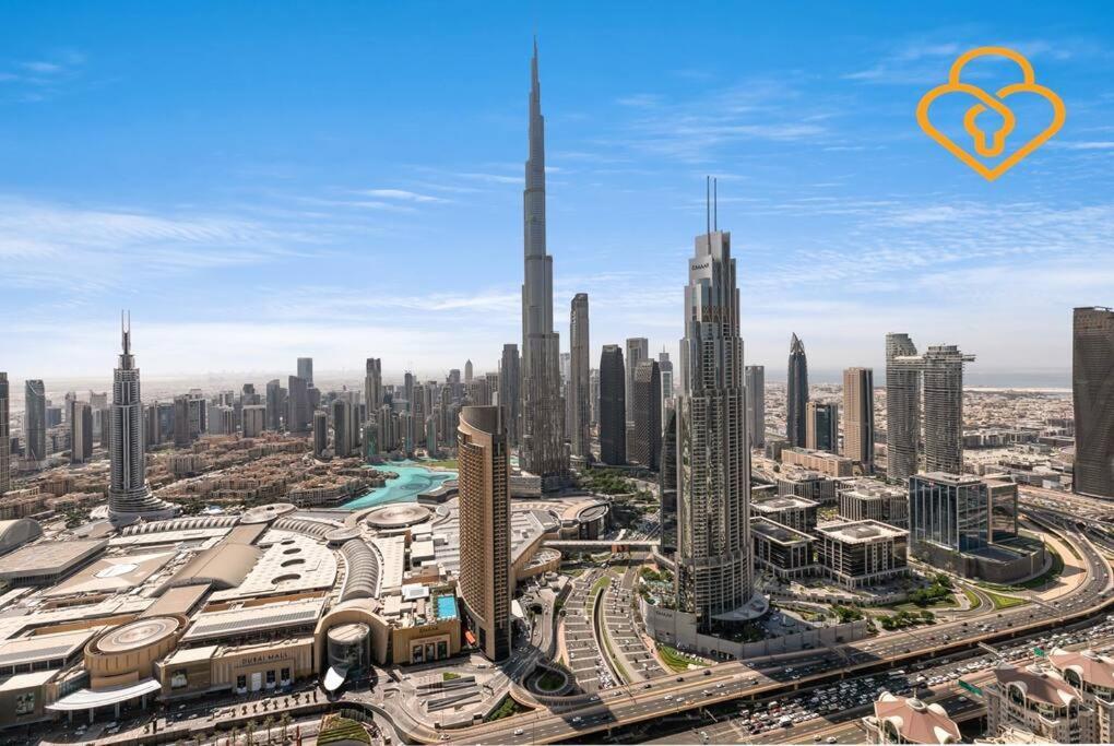 Downtown Views 3 Bedroom W Nanny Full Burj Khalifa View Connected To Dubai Mall Экстерьер фото