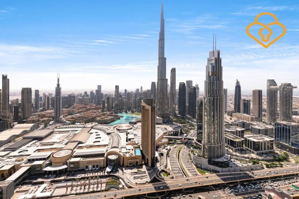 Downtown Views 3 Bedroom W Nanny Full Burj Khalifa View Connected To Dubai Mall Экстерьер фото