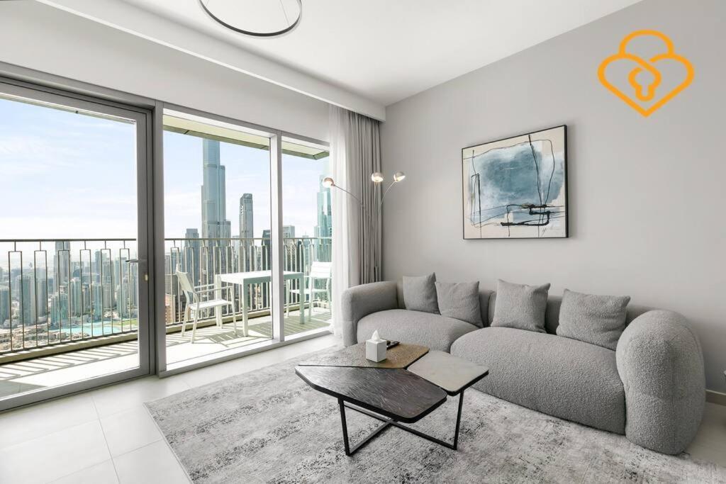 Downtown Views 3 Bedroom W Nanny Full Burj Khalifa View Connected To Dubai Mall Экстерьер фото