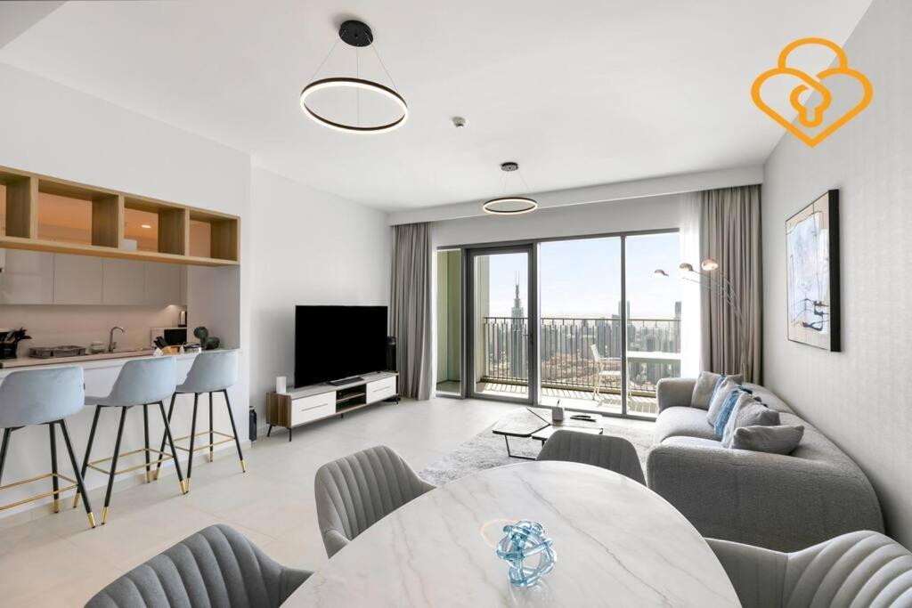 Downtown Views 3 Bedroom W Nanny Full Burj Khalifa View Connected To Dubai Mall Экстерьер фото